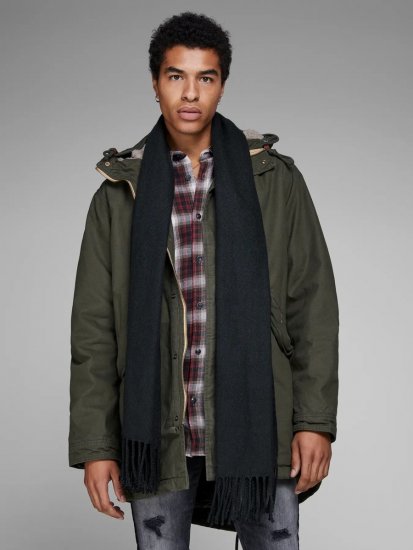 Jack & Jones Solid Schal Schwarz - Schals - 