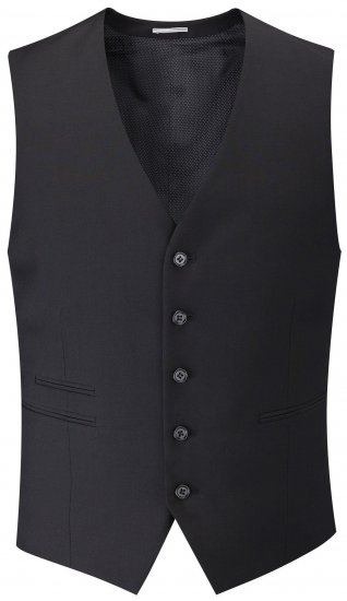Skopes Madrid Waistcoat Black - Herrenanzüge und -blazer - Herrenanzüge und -blazer in großen Größen