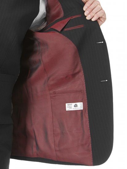 Skopes Darwin Suit jacket Black stripe - Herrenanzüge und -blazer - Herrenanzüge und -blazer in großen Größen