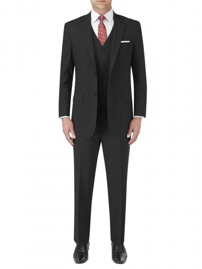 Skopes Darwin Suit jacket Black stripe - Herrenanzüge und -blazer - Herrenanzüge und -blazer in großen Größen