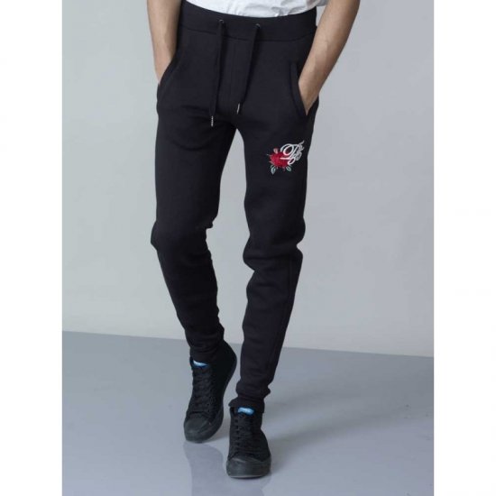D555 Matt Fashion Sweatpants Black - Jogginghosen für herren - Jogginghosen für Herren in großen Größen