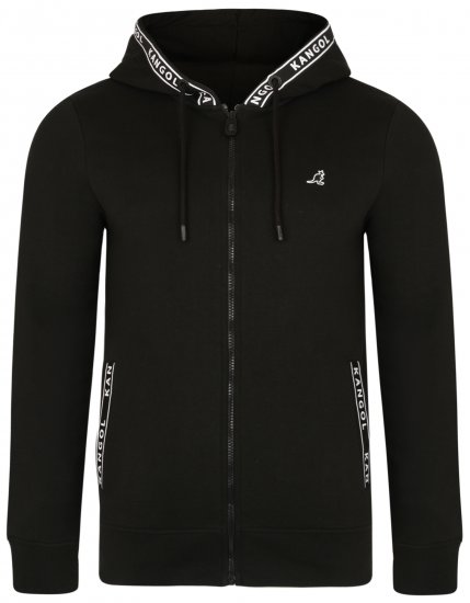 Kangol Foray Hoodie Black - Herren-sweater und -hoodies - Herren-Sweater und -Hoodies in großen Größen