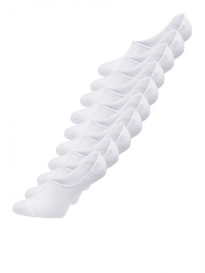 Jack & Jones Basic Sneakersocken Weiß 10er-Pack - Herrenunterwäsche & bademode - Herrenunterwäsche & Bademode in großen Größen
