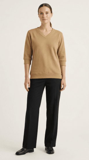 Nora Mikken GELINA Sweater Camel - DAMENMODE XS-XXL - 