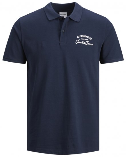 Jack & Jones JJHERO Polo Navy - Polo-Shirts für Herren in großen Größen - Polo-Shirts für Herren in großen Größen