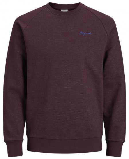 Jack & Jones Hide Sweatshirt Port Royal - Herren-sweater und -hoodies - Herren-Sweater und -Hoodies in großen Größen