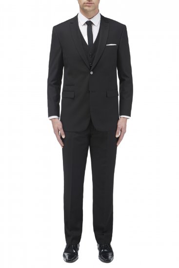 Skopes Madrid Suit pants Black - Herren-jeans & -hosen - Herren-Jeans & -Hosen in großen Größen
