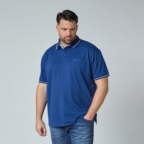 North Latitude Superflex Polo Blau - Polo-shirts für herren - Polo-Shirts für Herren in großen Größen