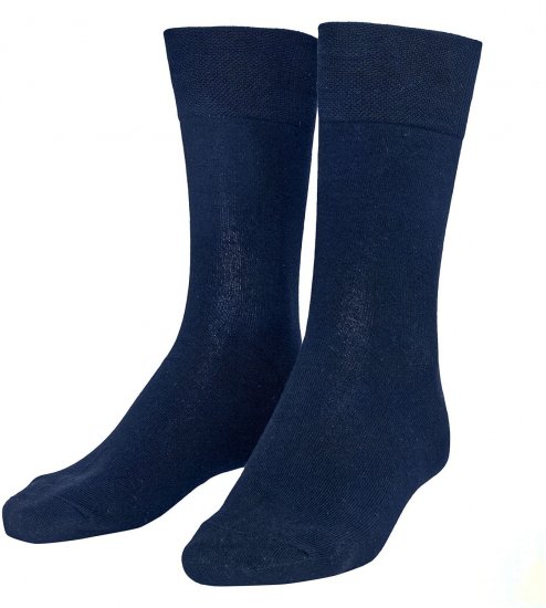 Adamo Aaron Soft-socks Navy 3-pack - Herrenunterwäsche & bademode - Herrenunterwäsche & Bademode in großen Größen