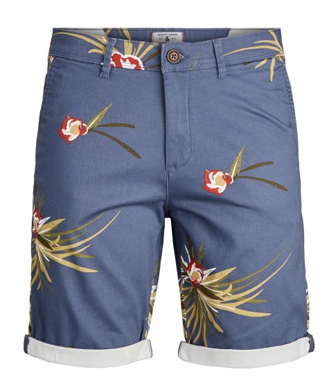 Jack & Jones Bowie Chino Short Indigo - Herrenshorts - Herrenshorts in großen Größen