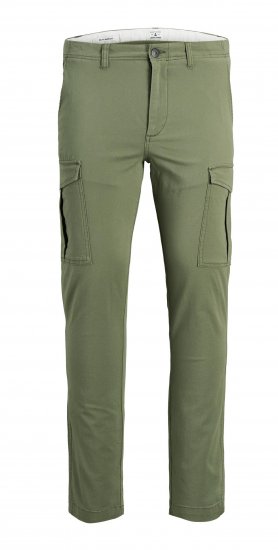 Jack & Jones Marco Chino Pants Dusty Olive - Herren-jeans & -hosen - Herren-Jeans & -Hosen in großen Größen