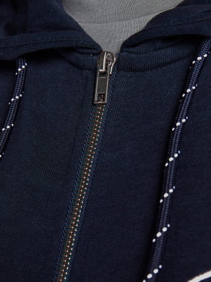 Jack & Jones Califlomax Sweat Hood Navy blazer - Herren-sweater und -hoodies - Herren-Sweater und -Hoodies in großen Größen