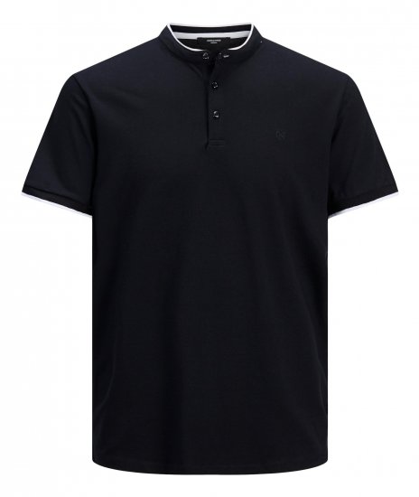Jack & Jones Blastretch Polo S/S Navy - Herren-T-Shirts - Herren-T-Shirts in großen Größen