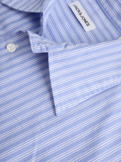 Jack & Jones Cody Poplin Long Sleeve Shirt Windsurfer - Herrenhemden - Herrenhemden in großen Größen