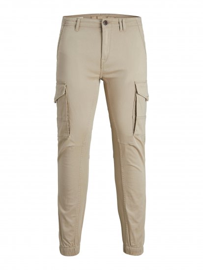 Jack & Jones JPSTPAUL Cuffed Cargopants Sand - Herren-jeans & -hosen - Herren-Jeans & -Hosen in großen Größen