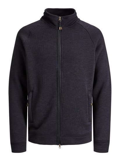 Jack & Jones JPRBLUMARLON Zip Hoodie Dark Purple - Herren-sweater und -hoodies - Herren-Sweater und -Hoodies in großen Größen