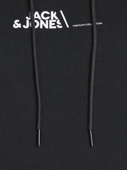 Jack & Jones JPRBLABOOSTER SWEAT Black - Herren-sweater und -hoodies - Herren-Sweater und -Hoodies in großen Größen