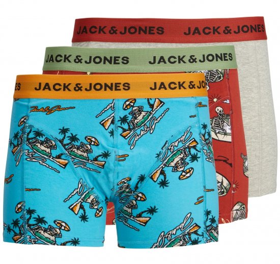 Jack & Jones JACJAXON Boxers 3-pack - Herrenunterwäsche & bademode - Herrenunterwäsche & Bademode in großen Größen