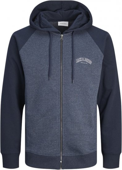Jack & Jones Ricky Hoodie Navy Blazer - Herren-sweater und -hoodies - Herren-Sweater und -Hoodies in großen Größen
