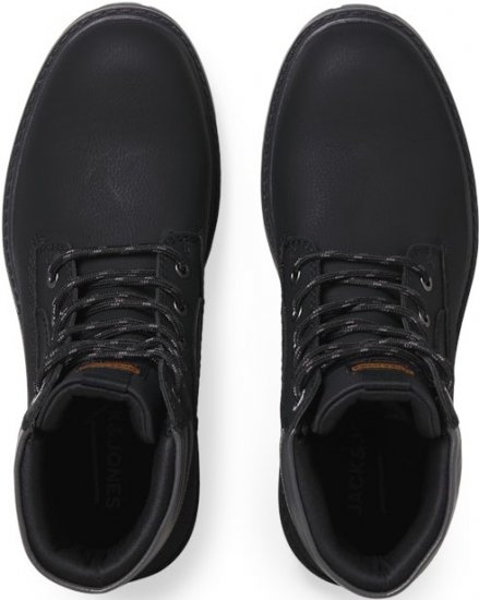 Jack & Jones FINIUS Lace-Up Boots Black - Herrenschuhe 40-52 - 