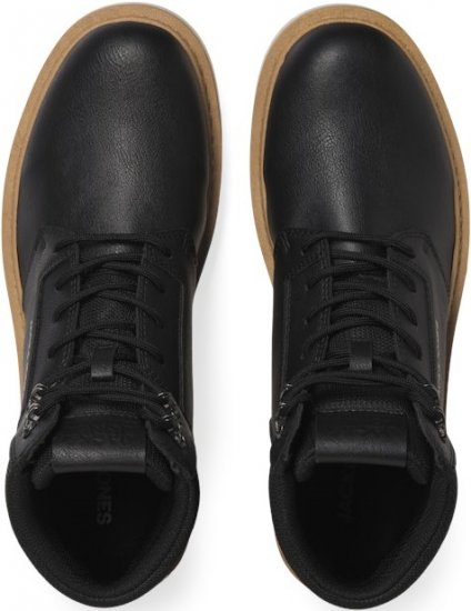 Jack & Jones OHIO Lace-Up Boots Black - Herrenschuhe 40-52 - 