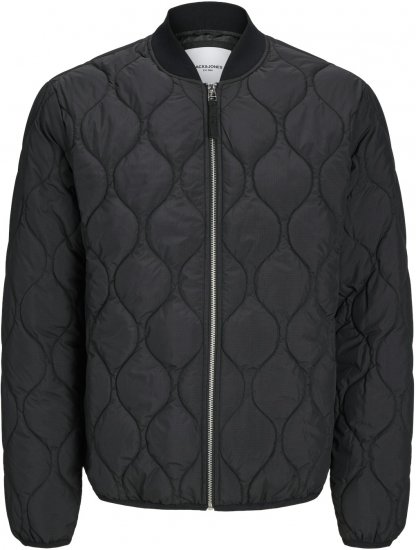 Jack & Jones JJKODA Light Bomber Jacket Black - Herren jacken - Herren Jacken in großen Größen