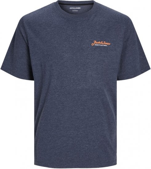 Jack & Jones ERIK T-Shirt Navy Blazer - Herren-T-Shirts - Herren-T-Shirts in großen Größen