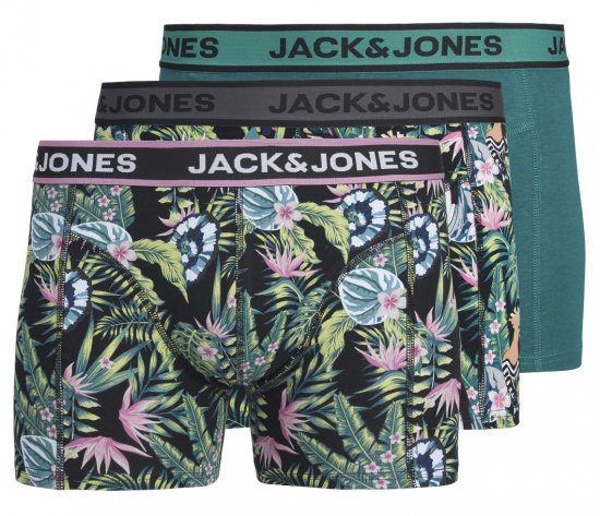 Jack & Jones JACDREW Trunks 3-Pack Multi-Colour - Herrenunterwäsche & bademode - Herrenunterwäsche & Bademode in großen Größen