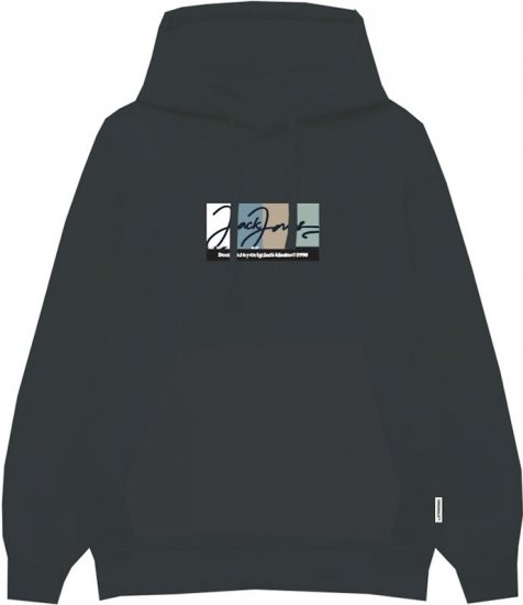 Jack & Jones PORTLAND Hoodie Grey - Herren-sweater und -hoodies - Herren-Sweater und -Hoodies in großen Größen