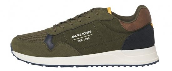 Jack & Jones Beech Combo Sneakers Green - Herrenschuhe 40-52 - 