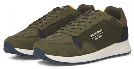 Jack & Jones Beech Combo Sneakers Green - Herrenschuhe 40-52 - 