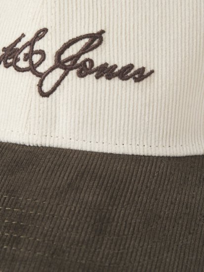 Jack & Jones Base Corduroy Cap Antique White - Accessoires - 