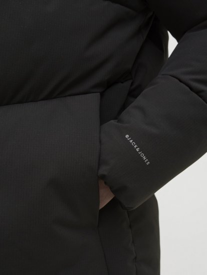 Jack & Jones Global Puffer Jacket Black - Herren jacken - Herren Jacken in großen Größen