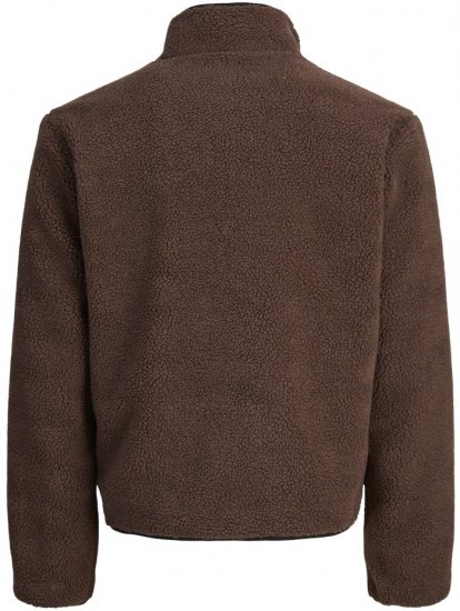 Jack & Jones Norrebro Teddy Jacket Deep Mahogany - Herren jacken - Herren Jacken in großen Größen