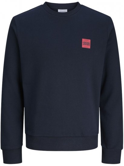Jack & Jones Brandy Crew Neck Sweatshirt Sky Captain - Herren-sweater und -hoodies - Herren-Sweater und -Hoodies in großen Größen