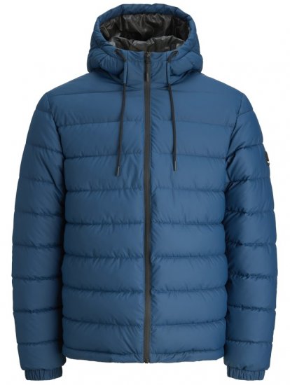 Jack & Jones Point PU Puffer Jacket Titan - Herren jacken - Herren Jacken in großen Größen