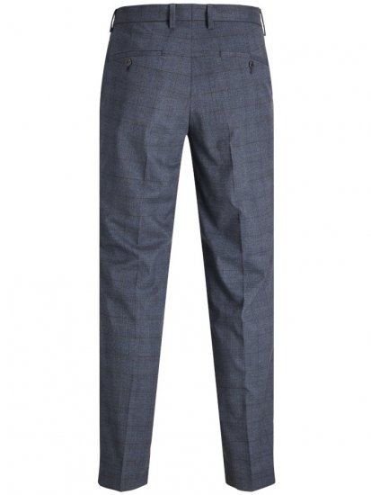 Jack & Jones Harry Pedro Formal Check Trousers Dark Navy - Herrenanzüge und -blazer - Herrenanzüge und -blazer in großen Größen