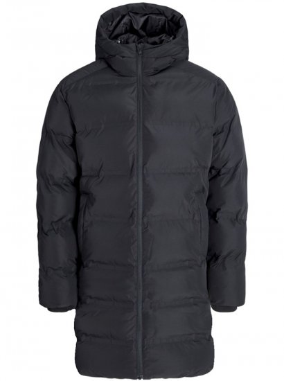 Jack & Jones Soho Long Puffer Jacket Black - Herren jacken - Herren Jacken in großen Größen