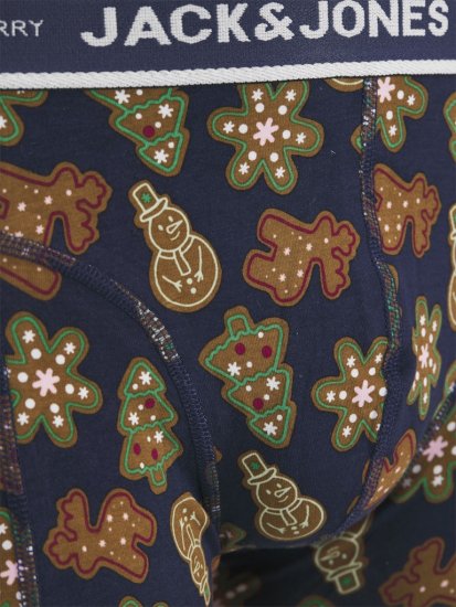 Jack & Jones Gingerbread Trunks 3-Pack Black - Herrenunterwäsche & bademode - Herrenunterwäsche & Bademode in großen Größen