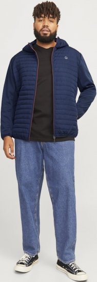 Jack & Jones MULTI QUILTED SET-IN Sleeves Jacket Navy Blazer - Herren jacken - Herren Jacken in großen Größen
