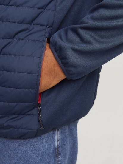 Jack & Jones MULTI QUILTED SET-IN Sleeves Jacket Navy Blazer - Herren jacken - Herren Jacken in großen Größen