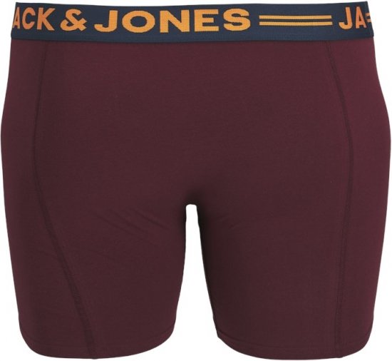 Jack & Jones LICHFIELD Trunks 3-Pack Burgundy - Herrenunterwäsche & bademode - Herrenunterwäsche & Bademode in großen Größen