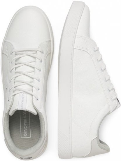 Jack & Jones Trent Sneakers Bright White - Herrenschuhe 40-52 - 