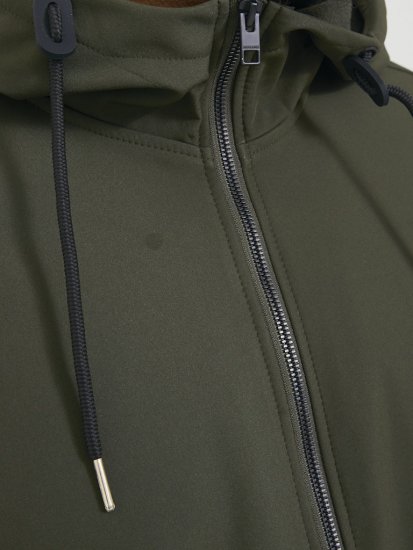 Jack & Jones BASIC Water-Resistant Softshell Jacket Green - Herren jacken - Herren Jacken in großen Größen