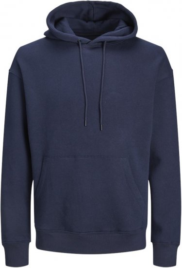 Jack & Jones BRADLEY Hoodie Navy Blazer - Herren-sweater und -hoodies - Herren-Sweater und -Hoodies in großen Größen