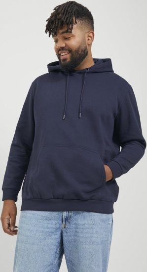 Jack & Jones BRADLEY Hoodie Navy Blazer - Herren-sweater und -hoodies - Herren-Sweater und -Hoodies in großen Größen