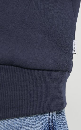 Jack & Jones BRADLEY Hoodie Navy Blazer - Herren-sweater und -hoodies - Herren-Sweater und -Hoodies in großen Größen