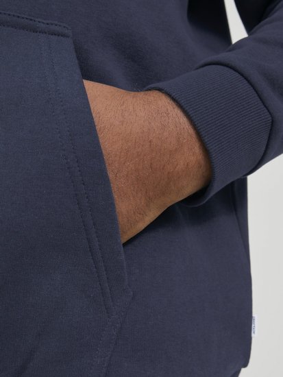 Jack & Jones BRADLEY Hoodie Navy Blazer - Herren-sweater und -hoodies - Herren-Sweater und -Hoodies in großen Größen