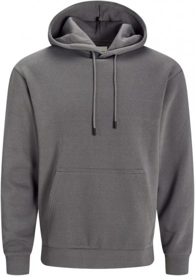 Jack & Jones BRADLEY Hoodie Grey - Herren-sweater und -hoodies - Herren-Sweater und -Hoodies in großen Größen