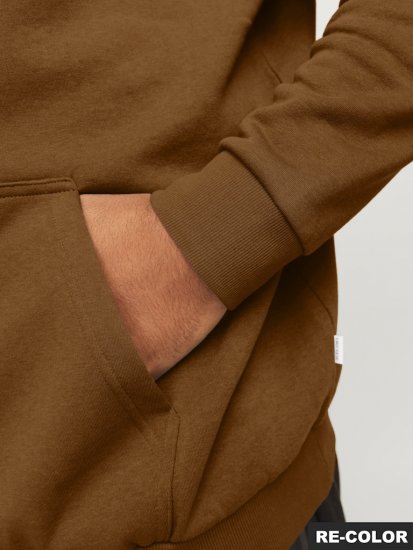 Jack & Jones BRADLEY Hoodie Brown - Herren-sweater und -hoodies - Herren-Sweater und -Hoodies in großen Größen